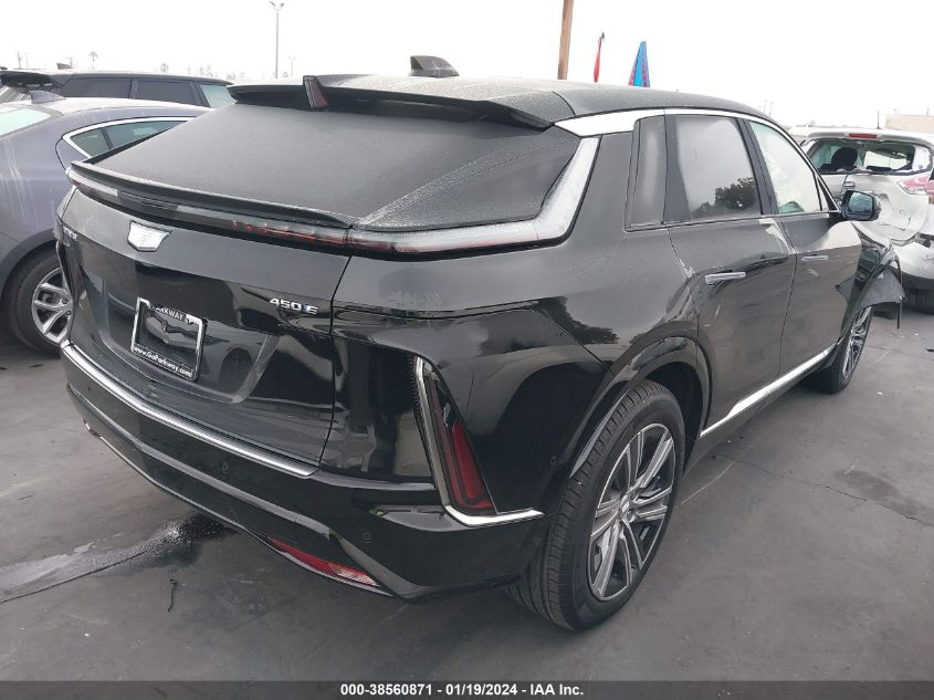 2024 CADILLAC LYRIQ LUXURY W/1SC - 1GYKPPRK3RZ109122