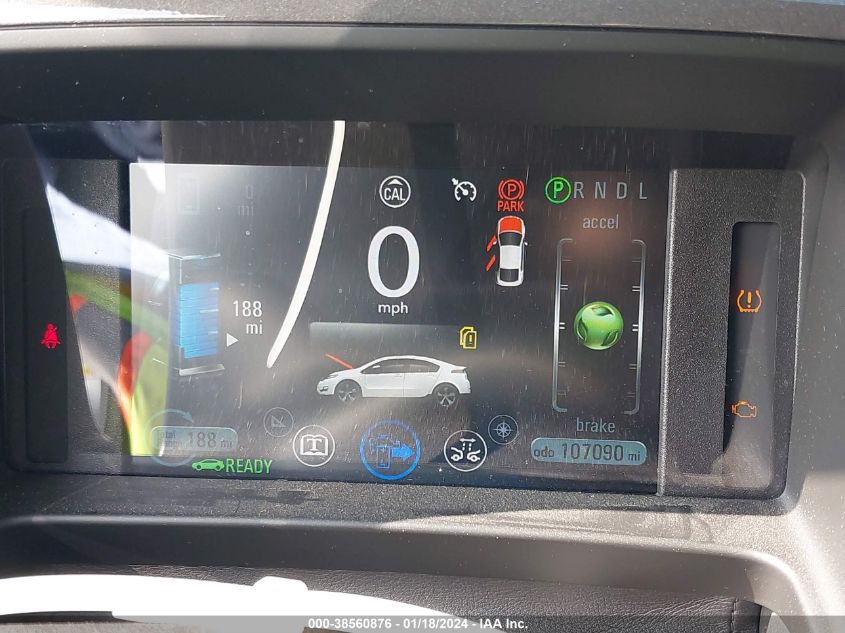 2013 CHEVROLET VOLT - 1G1RH6E40DU105918