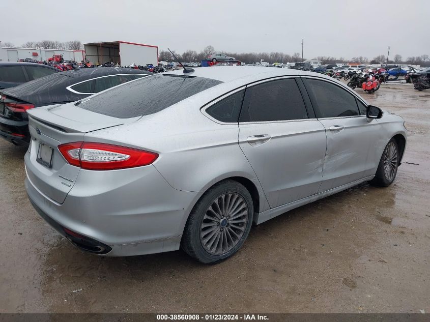 2016 FORD FUSION TITANIUM - 3FA6P0K92GR175366