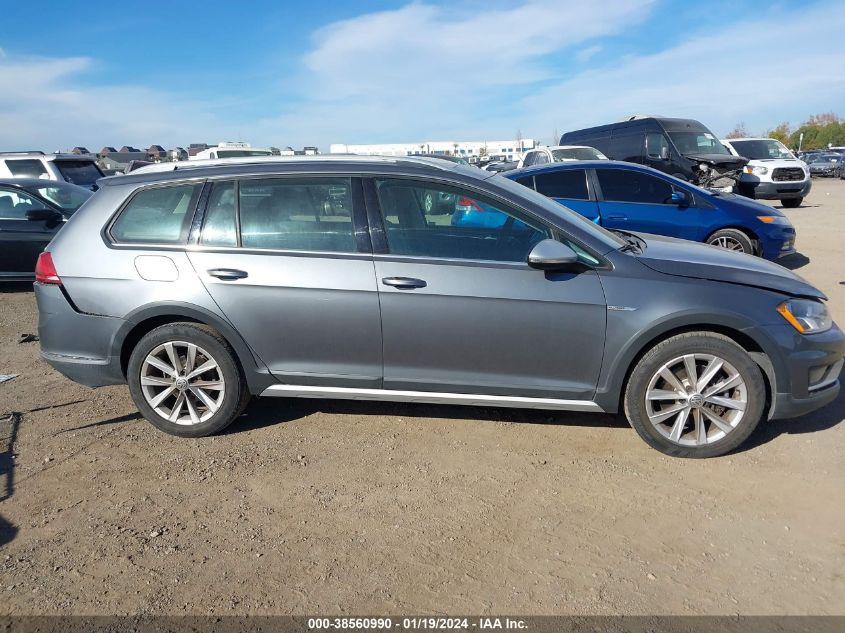 2017 VOLKSWAGEN GOLF ALLTRACK S/SE/SEL - 3VWH17AU4HM513834