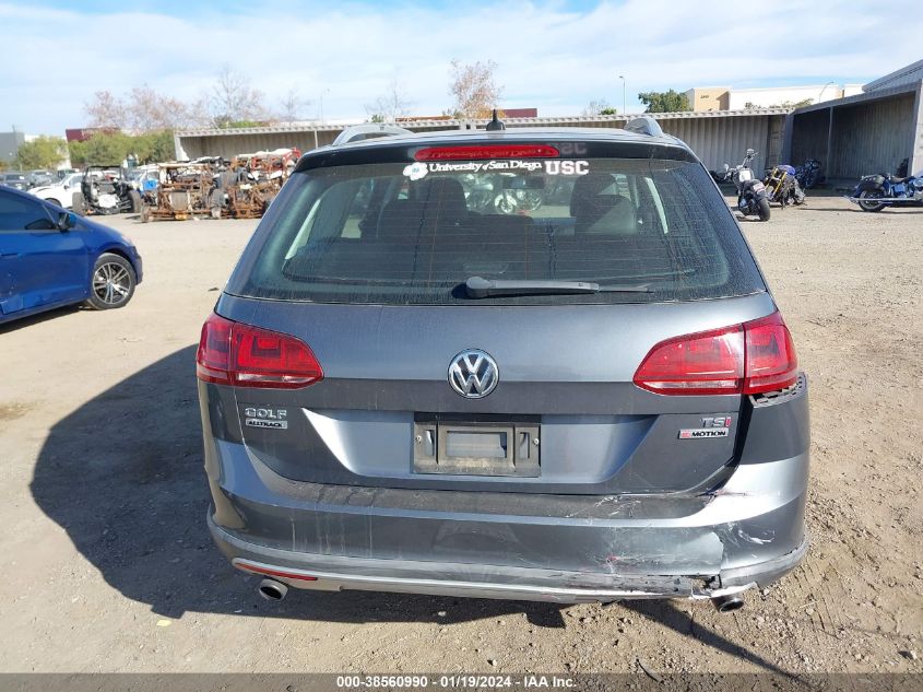2017 VOLKSWAGEN GOLF ALLTRACK S/SE/SEL - 3VWH17AU4HM513834