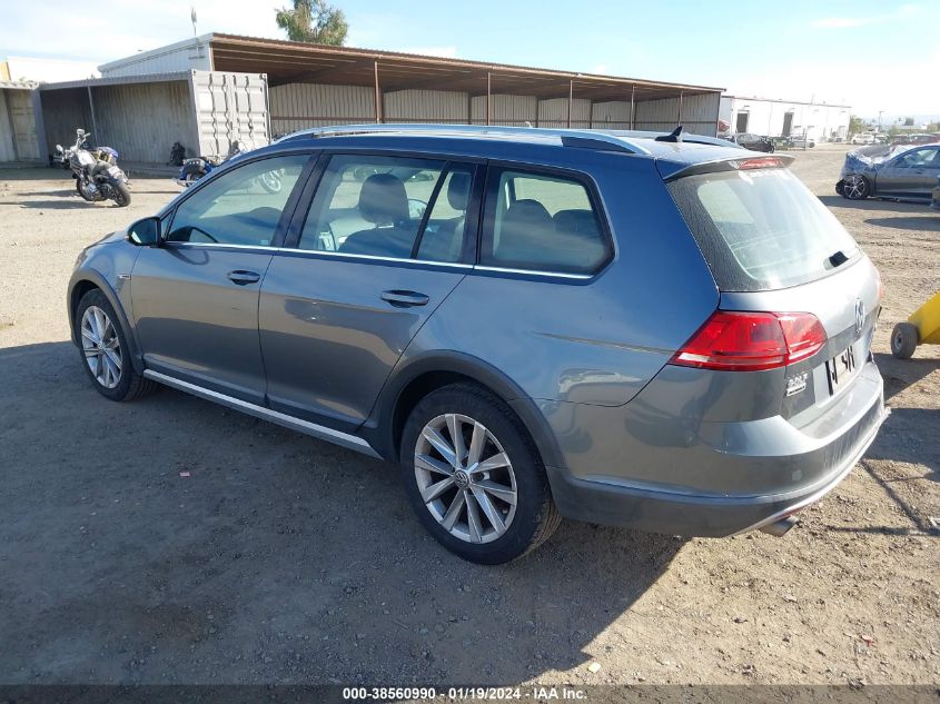 2017 VOLKSWAGEN GOLF ALLTRACK S/SE/SEL - 3VWH17AU4HM513834