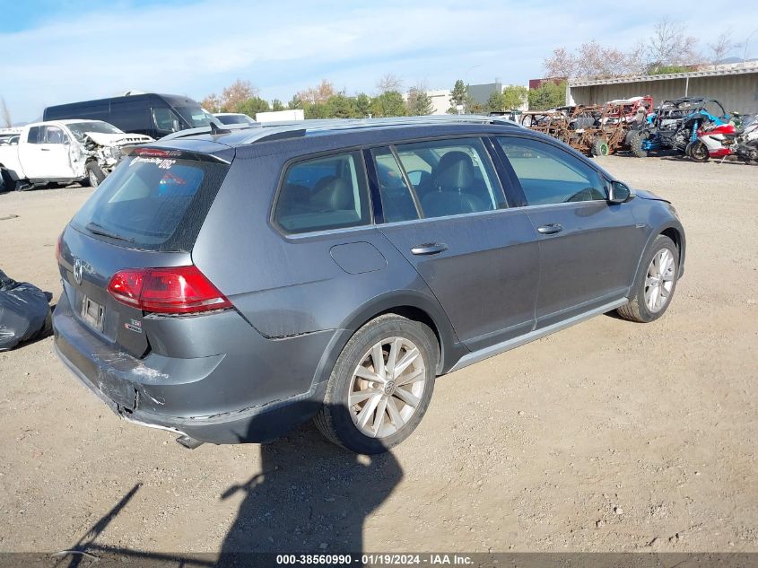 2017 VOLKSWAGEN GOLF ALLTRACK S/SE/SEL - 3VWH17AU4HM513834