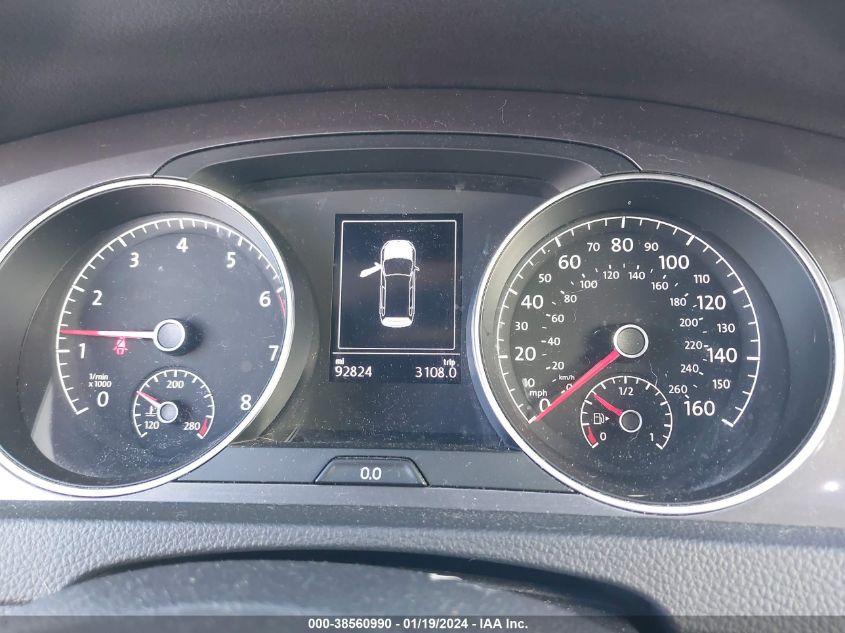 2017 VOLKSWAGEN GOLF ALLTRACK S/SE/SEL - 3VWH17AU4HM513834