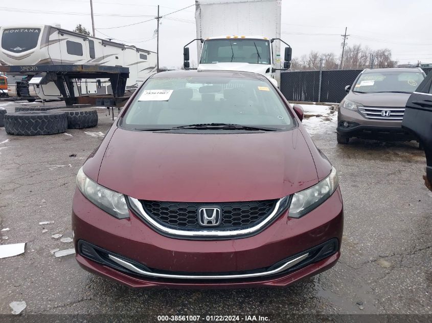 2015 HONDA CIVIC LX - 19XFB2F59FE076724