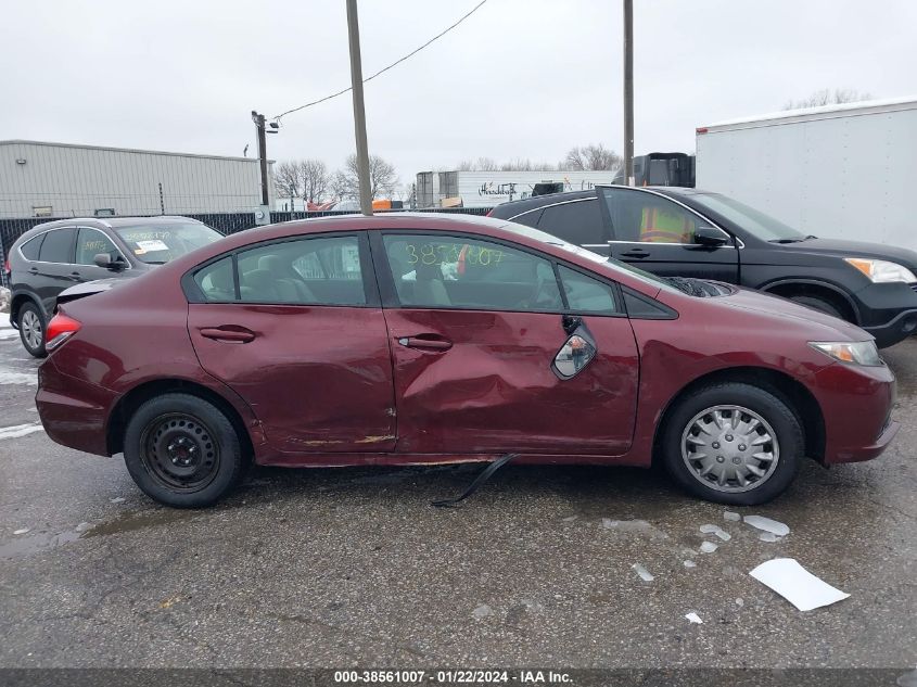 2015 HONDA CIVIC LX - 19XFB2F59FE076724
