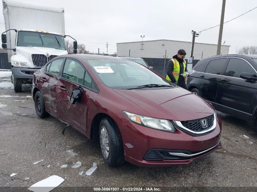 2015 HONDA CIVIC LX - 19XFB2F59FE076724