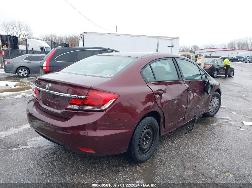 2015 HONDA CIVIC LX - 19XFB2F59FE076724