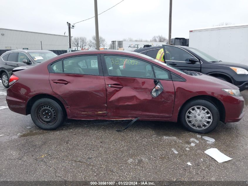 2015 HONDA CIVIC LX - 19XFB2F59FE076724