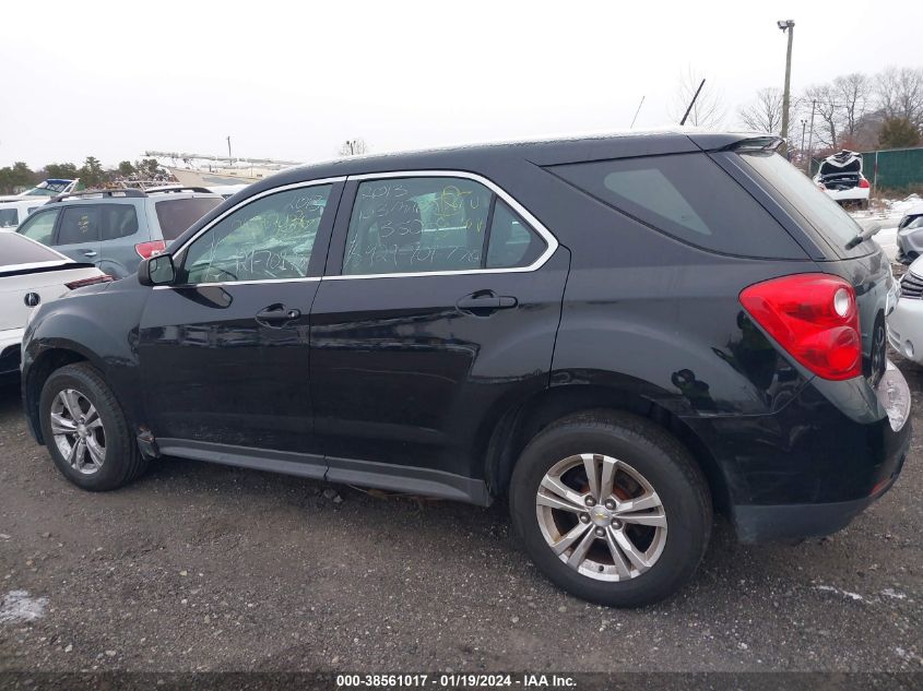 2013 CHEVROLET EQUINOX LS - 2GNFLCEK0D6185121
