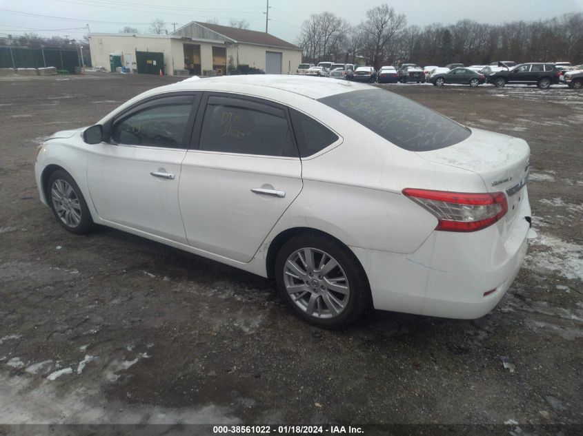 2013 NISSAN SENTRA SL - 3N1AB7AP7DL609732