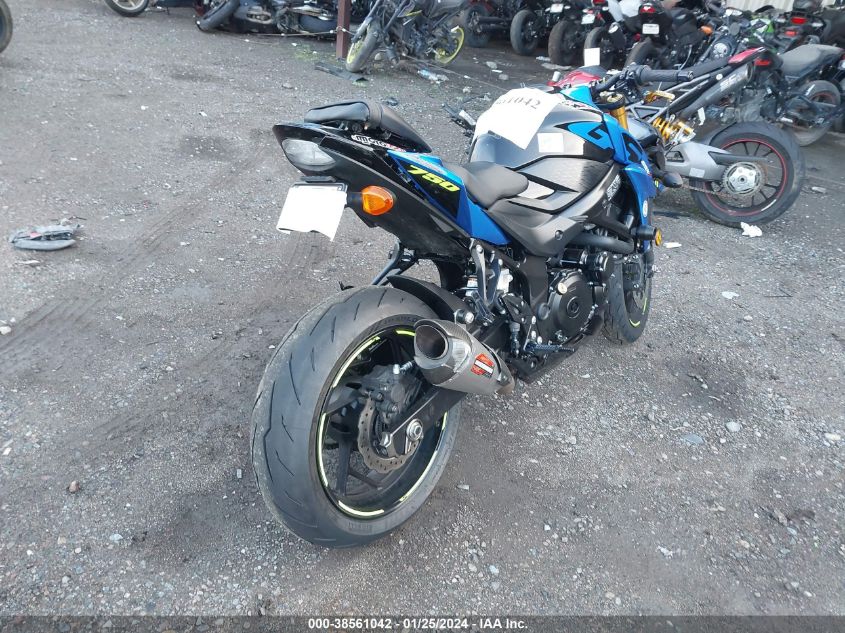 2022 SUZUKI GSX-S750 M/Z - JS1C533D3N7100181