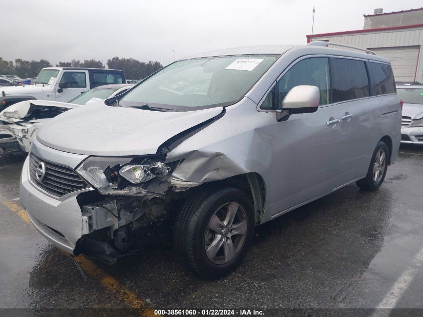 2017 NISSAN QUEST S/SV/SL/PLATINUM - JN8AE2KP1H9167538
