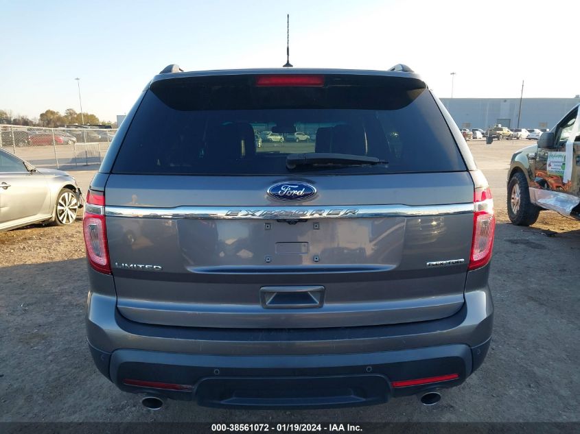 2013 FORD EXPLORER LIMITED - 1FM5K7F80DGC09981