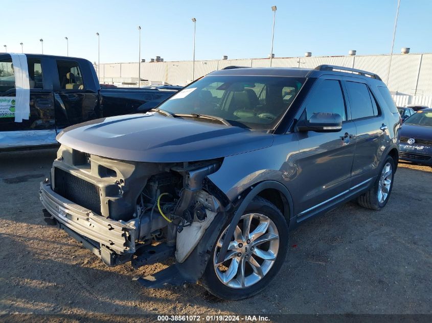 2013 FORD EXPLORER LIMITED - 1FM5K7F80DGC09981