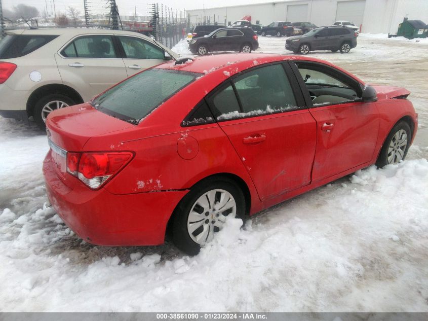 2015 CHEVROLET CRUZE LS - 1G1PA5SH2F7182594