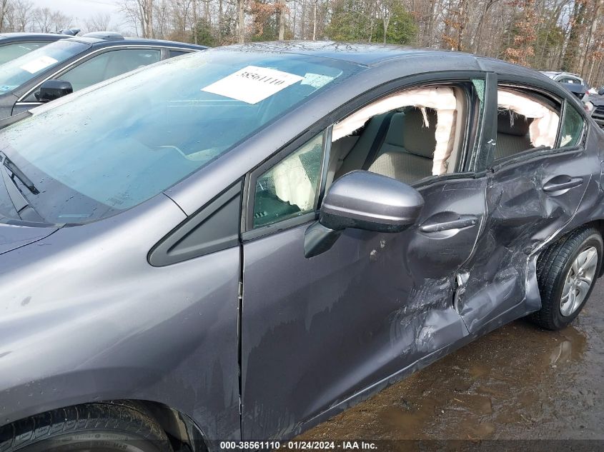 2015 HONDA CIVIC LX - 19XFB2E53FE041520