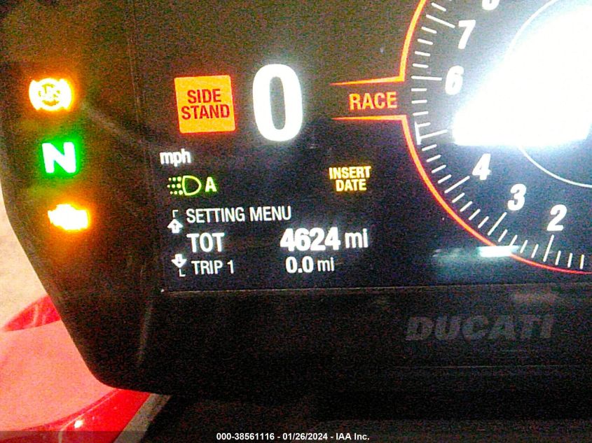 2020 DUCATI STREETFIGHTER V4/V4S ZDMFAKNWXLB000309