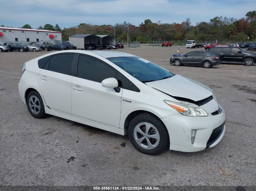 2013 TOYOTA PRIUS THREE - JTDKN3DU2D5685491