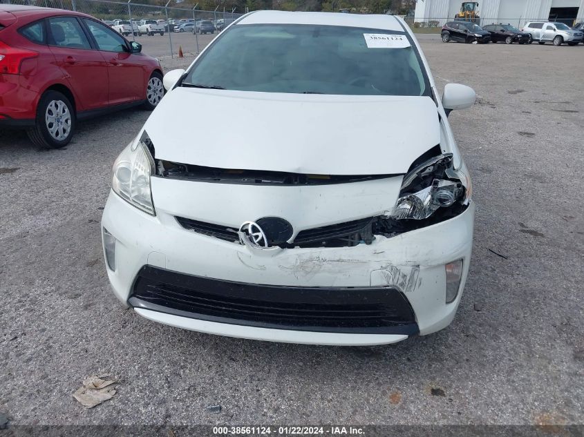 2013 TOYOTA PRIUS THREE - JTDKN3DU2D5685491