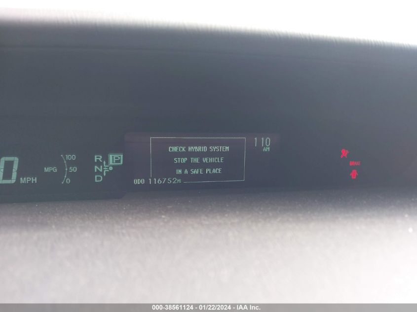 2013 TOYOTA PRIUS THREE - JTDKN3DU2D5685491