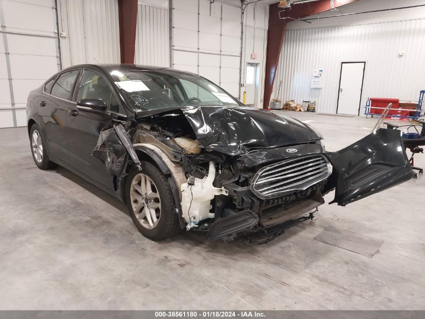 2016 FORD FUSION SE - 3FA6P0H77GR313604