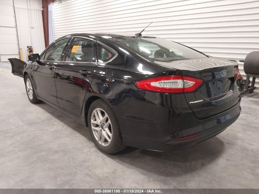 2016 FORD FUSION SE - 3FA6P0H77GR313604