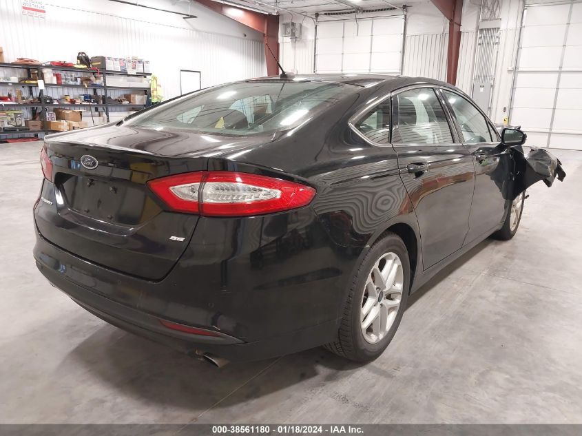 2016 FORD FUSION SE - 3FA6P0H77GR313604