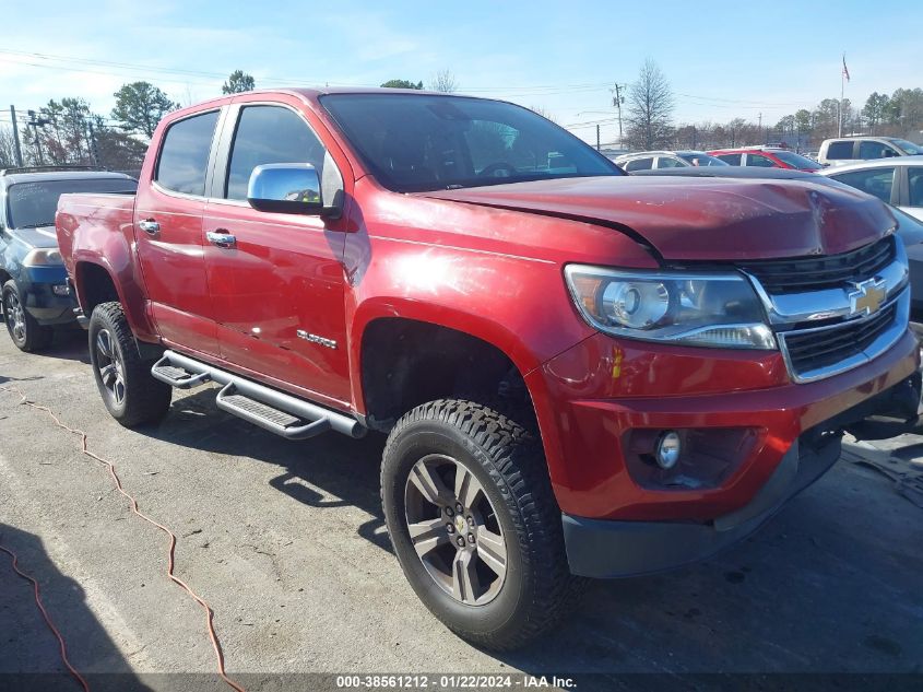 2015 CHEVROLET COLORADO LT - 1GCGTBE30F1211884