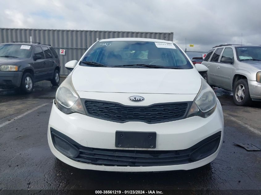 2013 KIA RIO LX - KNADM4A34D6255076