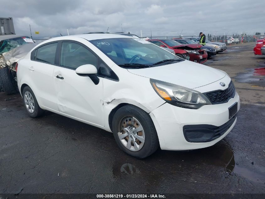 2013 KIA RIO LX - KNADM4A34D6255076