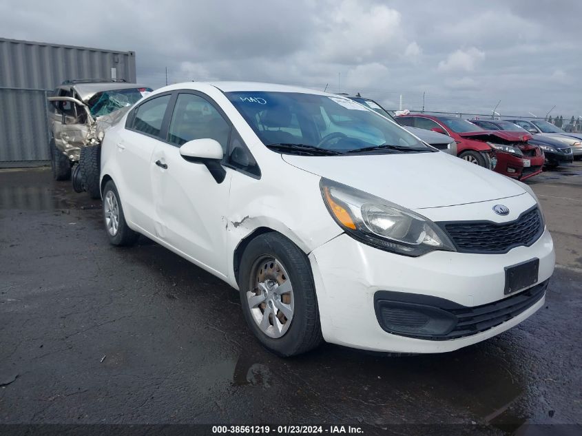 2013 KIA RIO LX - KNADM4A34D6255076