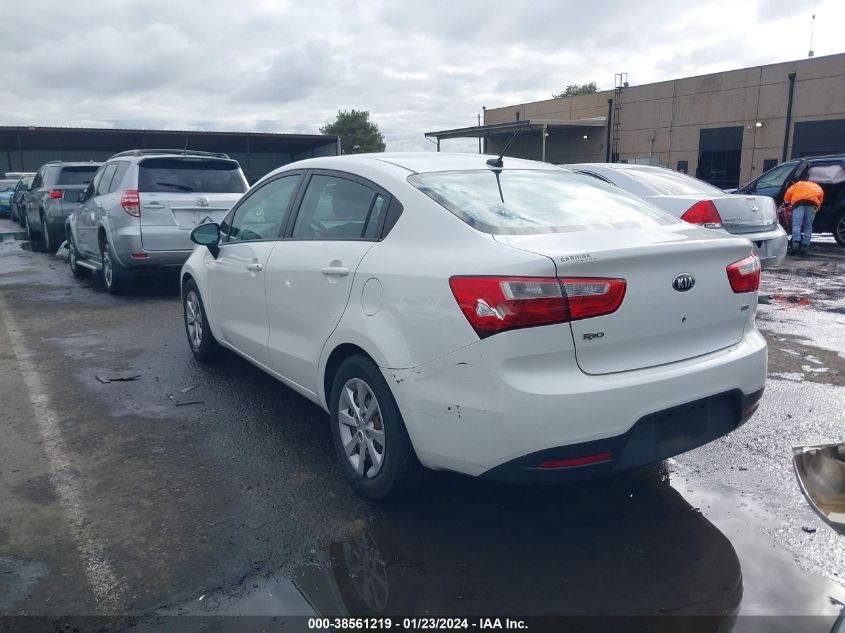 2013 KIA RIO LX - KNADM4A34D6255076