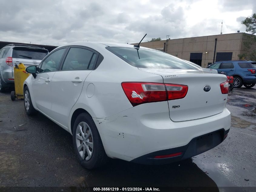 2013 KIA RIO LX - KNADM4A34D6255076