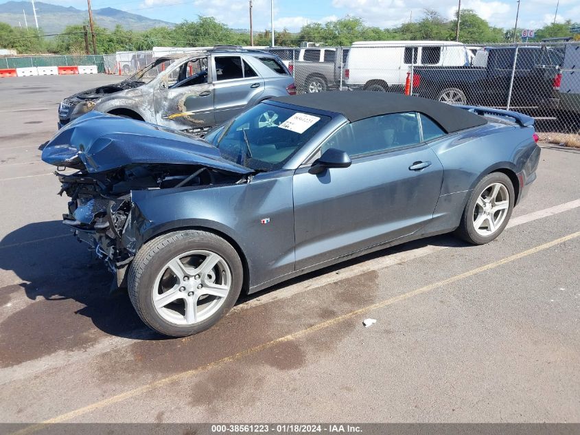 2022 CHEVROLET CAMARO RWD  1LT - 1G1FB3DX0N0112679