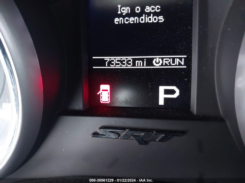 2013 JEEP GRAND CHEROKEE SRT-8 - 1C4RJFDJ3DC586563