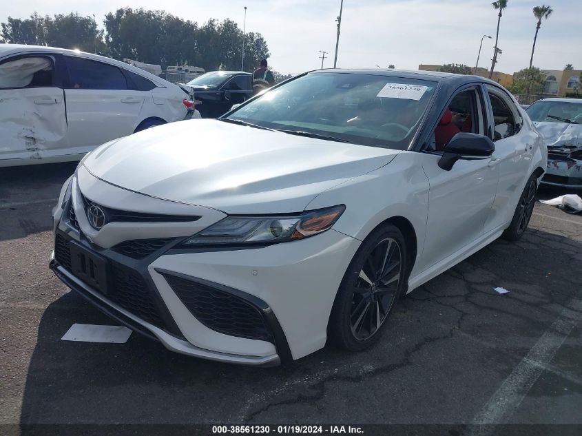 2021 TOYOTA CAMRY XSE V6 - 4T1KZ1AK0MU057054