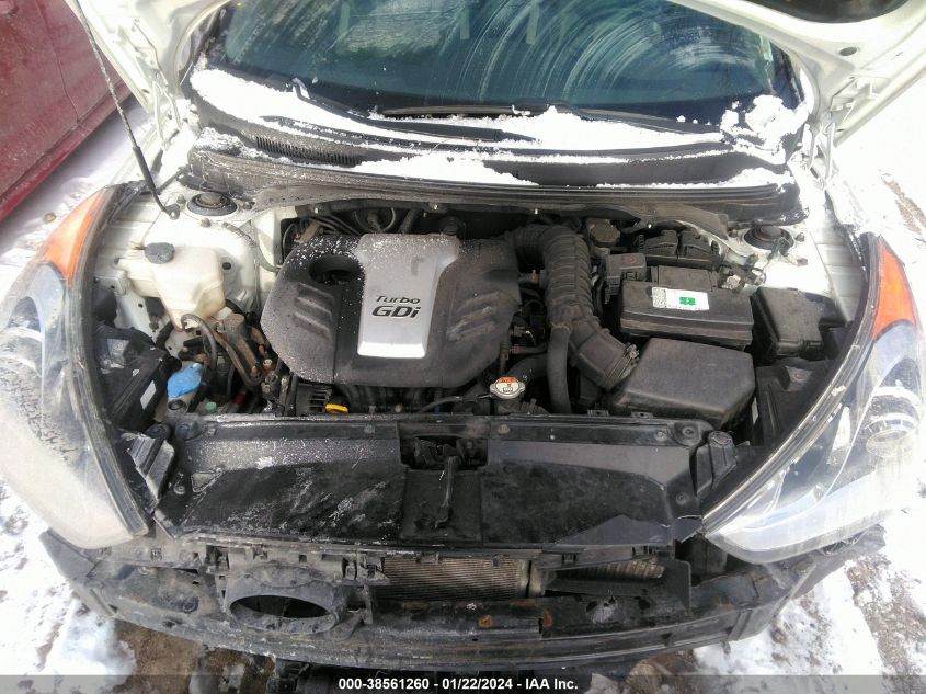 2013 HYUNDAI VELOSTER TURBO W/BLACK - KMHTC6AE0DU118819
