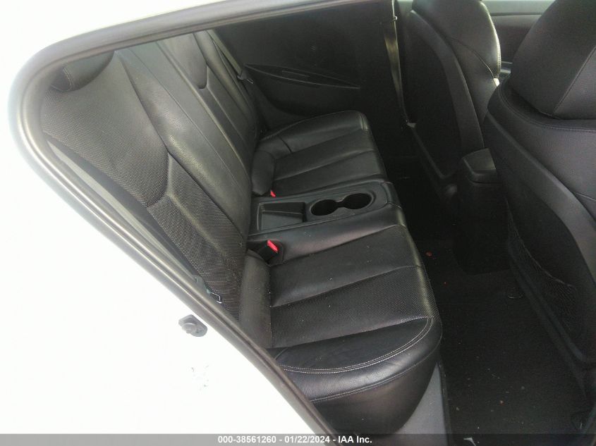 2013 HYUNDAI VELOSTER TURBO W/BLACK - KMHTC6AE0DU118819