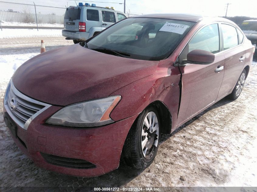 2015 NISSAN SENTRA FE+ S/S/SL/SR/SV - 3N1AB7AP2FL669999