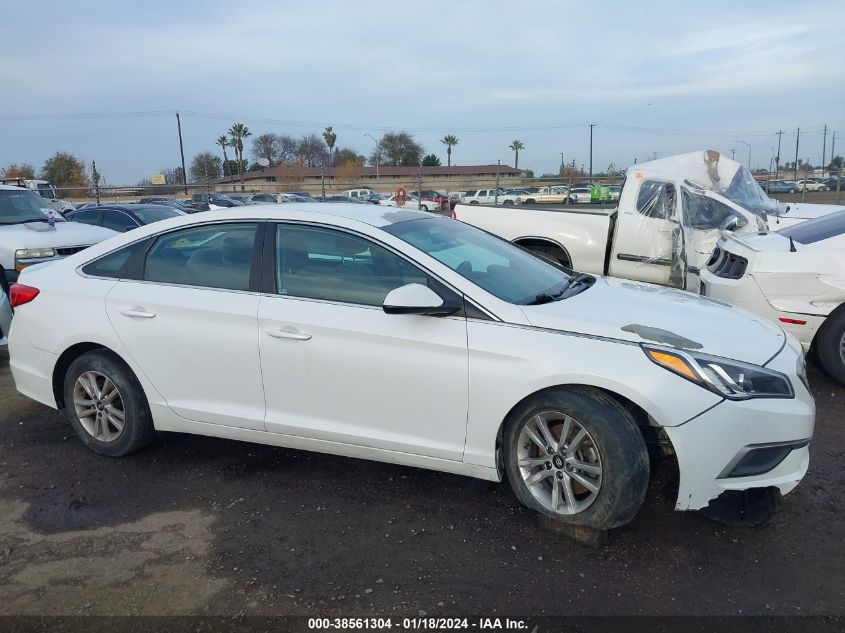 2017 HYUNDAI SONATA - 5NPE24AFXHH491430