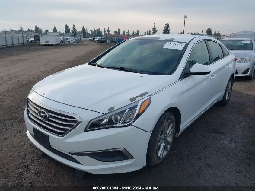 2017 HYUNDAI SONATA - 5NPE24AFXHH491430