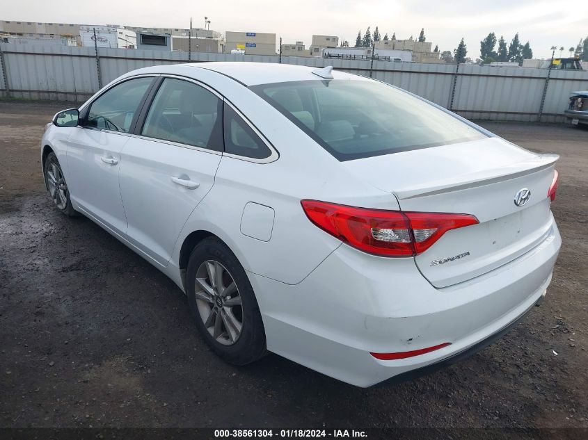 2017 HYUNDAI SONATA - 5NPE24AFXHH491430