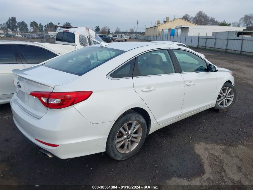 2017 HYUNDAI SONATA - 5NPE24AFXHH491430