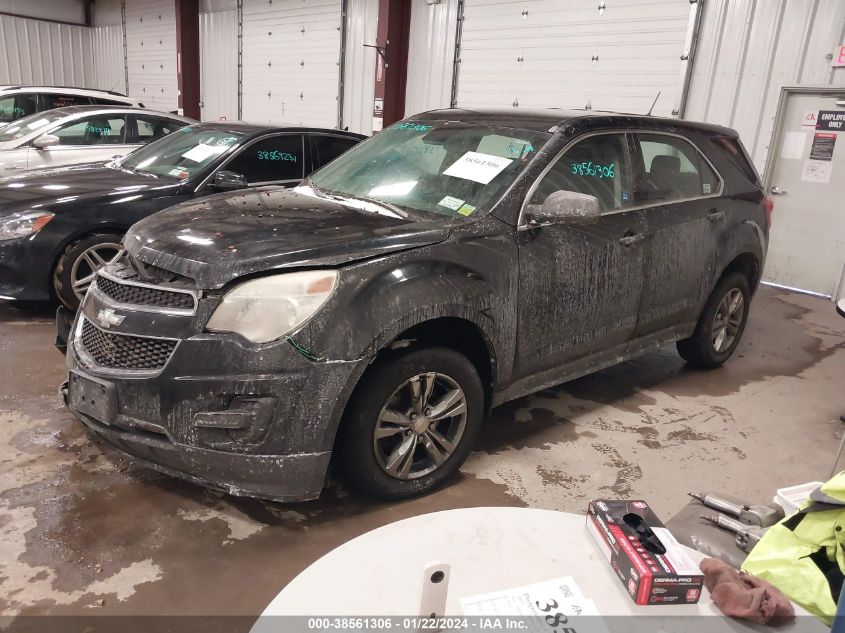 2013 CHEVROLET EQUINOX LS - 2GNALBEK7D1181455
