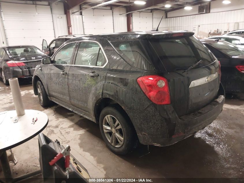 2013 CHEVROLET EQUINOX LS - 2GNALBEK7D1181455