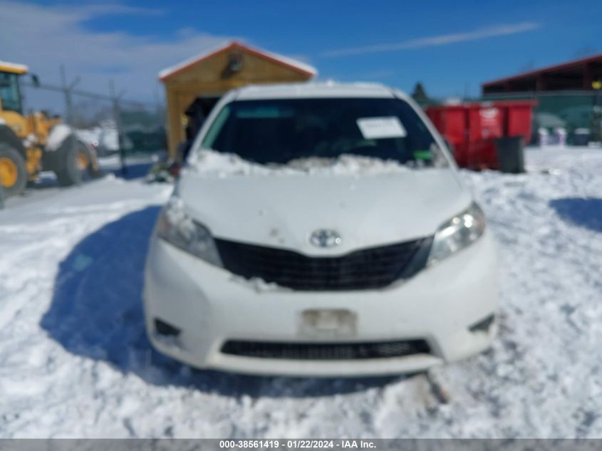 2014 TOYOTA SIENNA L V6 7 PASSENGER - 5TDZK3DC2ES512497