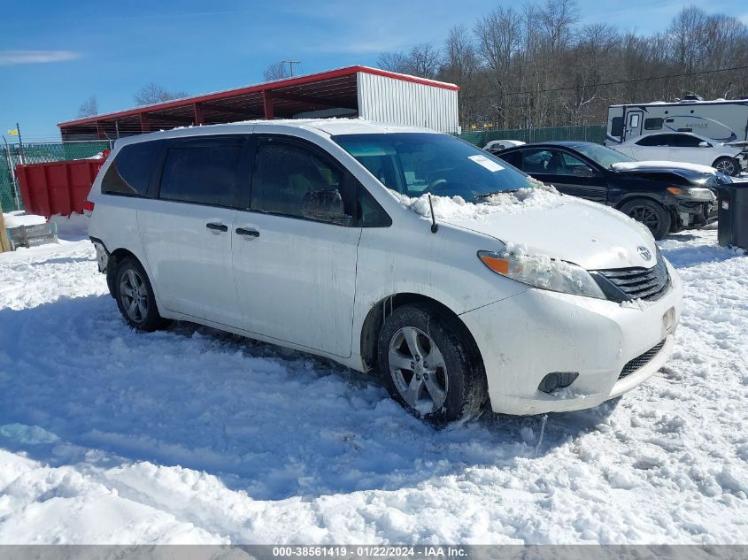 2014 TOYOTA SIENNA L V6 7 PASSENGER - 5TDZK3DC2ES512497