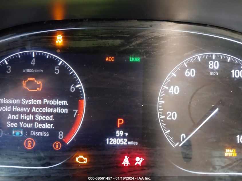 2018 HONDA ACCORD LX - 1HGCV1F11JA224850
