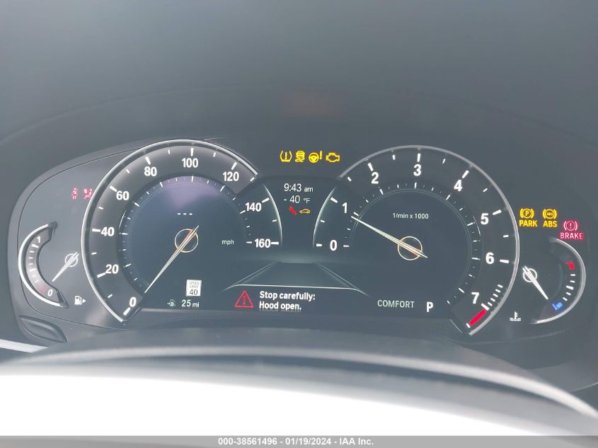 2019 BMW 540I WBAJE5C57KWW04619